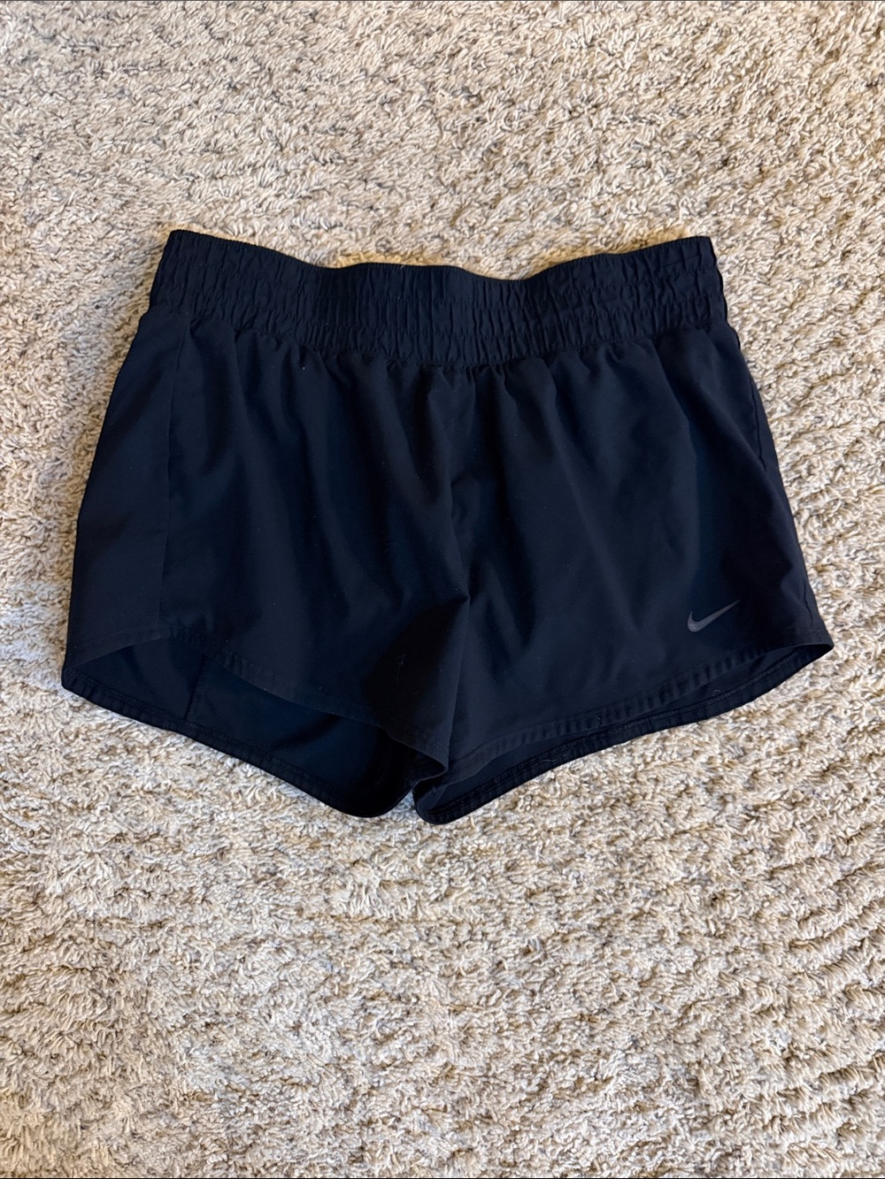 Nike Women’s Black Athletic Running Shorts. Size medium